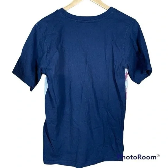 RED SNAP  Vneck American flag tee shirt - Picture 4 of 4